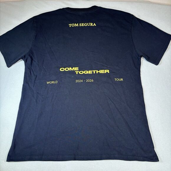 Tom Segura Come Together YMH Studios Official World Tour Shirt 2024-2026 Large - Picture 2 of 7